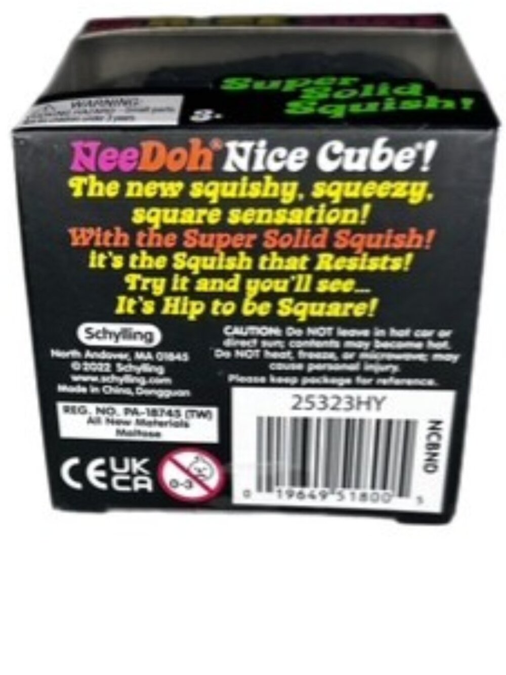 Schylling NeeDoh Nice Cube Blue Authentic New in Sealed Box! - Picture 5 of 5